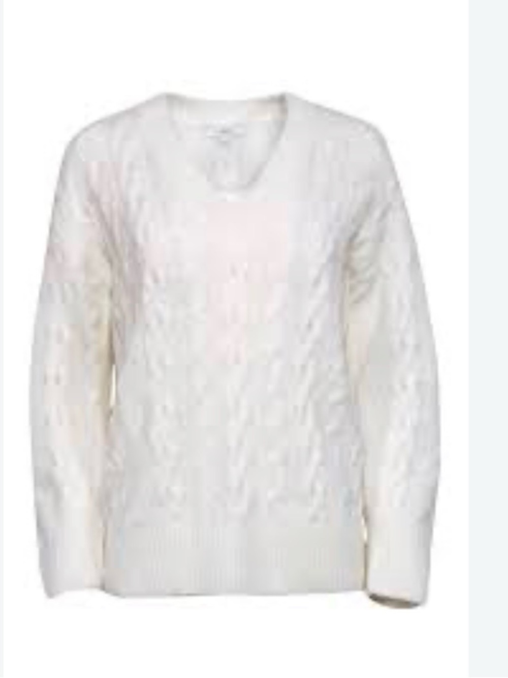 NWT-  Vince Lattice Cable Knit Wool & Alpaca Blend Sweater S
